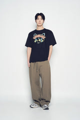 25SS STAR RABBIT SHORT SLEEVE T-SHIRT BLACK