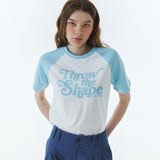 RVSラグランTシャツ スカイブルー