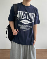 Sunset Printed Short Sleeve T