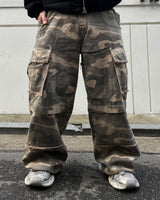 UL Camo Decoration Denim Pants