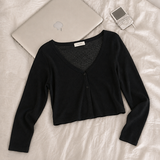 [Linen Cardigan☀️] See-through Cardigan Brini Crop Cardigan (3 colors)