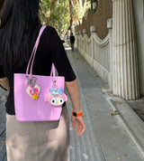 Waterproof Tote Bag Pink
