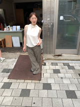 Glam sleeveless blouse