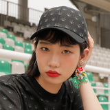 Chubasco Weed Pattern ballcap BCB018 Black