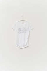 (W) Pixel Printed Top