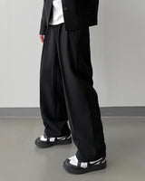 ルミバックバンディングワイドスラックス