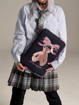 Teddys iPad/ラップトップ 15インチ (ネイビー)