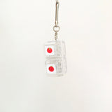 [made] cherry tomato set (jelly hard case+keycap keyring)