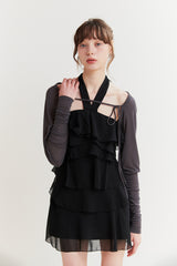バルーンドレス black