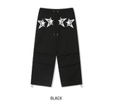 スターピンタックブラッシュドトレーニングパンツ