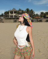 Tartan pattern skirt - FRESH SKIRT