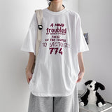 リア ボクシー フィット 半袖 Tシャツ(3 colors) H&L