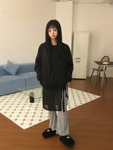 グレーブーツカットパンツ (1color)