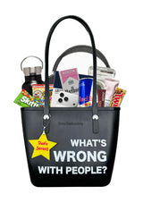 People Slogan Tote Bag