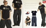 Shooting star Ringer tee @ Navy
