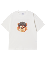 25FW 3D ACベアフェイスショートスリーブTシャツ クリーム