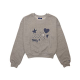 バニー スウェットシャツ(grey)
