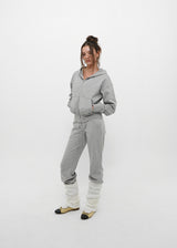 [B-BASIC] Mid-sweat Hooded Zip-up