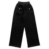 ラウンジドローハイバンディングバックポケットトライニングロングパンツ (5 colors)