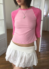 REGLAN SLEEVE TEE (4color)