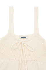 Ribbon Knit Bustier [Ivory]
