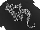 TZ Chrome Doodle - Black