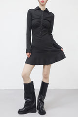 Chean shirt one piece