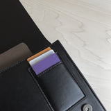 Card storage leather minibag