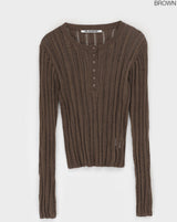 [MADE] Seddie Henley Neck Knit