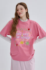 Loved Tシャツ アトリエキット [ピンク]