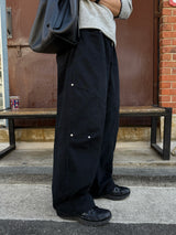 Caccion rivet balloon pants