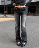 Eylet flat heels