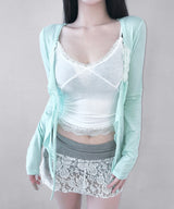 lace ribbon hole cd (3colors)