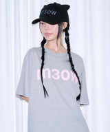 M3OW Tシャツ - ライトグレー