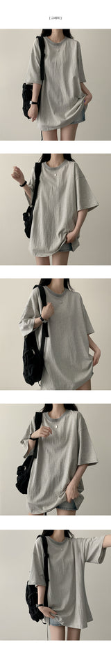 Color matching Dangara ボックスフィット半袖