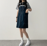 マンスリーポケットサスペンダードレス