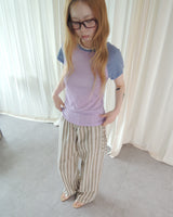 ヘザーラグラン ショートスリーブTシャツ