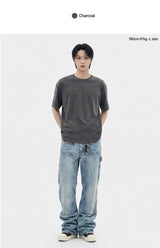 standard pigment-dyed short-sleeve t-shirt (3color)