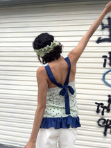 UnsocialNight dot sleeveless top