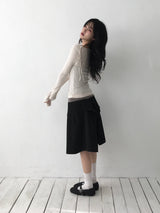 Ribbon Drape Tee