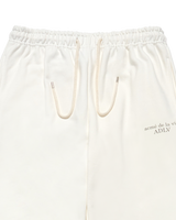 25FW BASIC LOGO NAPPING ZURRY PANTS CREAM