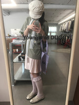 モグ フリル ニーソックス(9color)