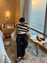 デイリーリネンアイスバンディングワイドパンツ