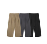 Keito Two-Tuck Wide Slacks