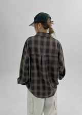 [MADE] Sloth Check Overfit Shirt