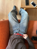 No.1839 ウォッシング フレア デニム パンツ