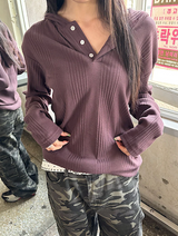 [Unisex] Relax golgi hood sleeves(4color)