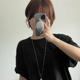 oval mirror tok (magnet) - 2colors