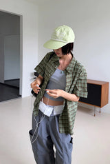 [BELT SET] フォールドオーバー カーゴパンツ