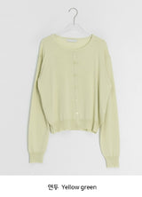 Mahi Basic Summer Long Sleeve Cardigan